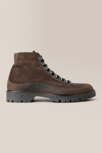 Ascent Hiker Boot | Suede & Leather in color T Moro by Good Man Brand, view 11