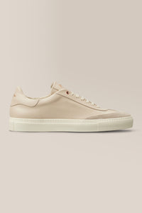 Legend Court Sneaker | Nappa Leather and Suede in color Natural by Good Man Brand, view 11