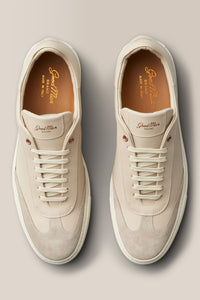 Legend Court Sneaker | Nappa Leather and Suede in color Natural by Good Man Brand, view 15