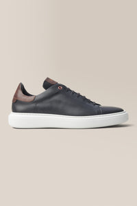 Legend London Sneaker | Nappa Leather in color Black/dark Vachetta by Good Man Brand, view 6