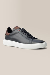 Legend London Sneaker | Nappa Leather in color Black/dark Vachetta by Good Man Brand, view 7