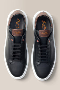 Legend London Sneaker | Nappa Leather in color Black/dark Vachetta by Good Man Brand, view 8