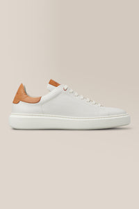 Legend London Sneaker | Nappa Leather in color Cream/vachetta/cream by Good Man Brand, view 20