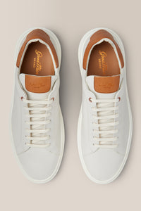 Legend London Sneaker | Nappa Leather in color Cream/vachetta/cream by Good Man Brand, view 22