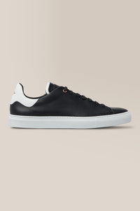 Legend Z Sneaker | Nappa Leather in color Black/white by Good Man Brand, view 23