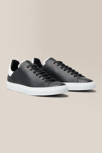 Legend Z Sneaker | Nappa Leather in color Black/white by Good Man Brand, view 24