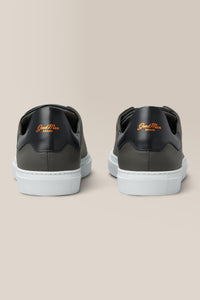 Legend Z Sneaker | Nappa Leather in color Charcoal/black by Good Man Brand, view 21