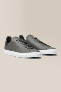 Legend Z Sneaker | Nappa Leather in color Charcoal/black by Good Man Brand, view 19
