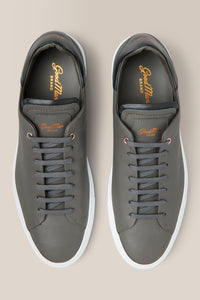 Legend Z Sneaker | Nappa Leather in color Charcoal/black by Good Man Brand, view 20