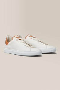 Legend Z Sneaker | Nappa Leather in color Cream/vachetta by Good Man Brand, view 14