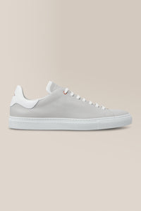Legend Z Sneaker | Nappa Leather in color Silver/white by Good Man Brand, view 8