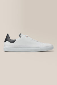 Legend Z Sneaker | Nappa Leather in color White/black by Good Man Brand, view 1