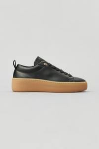 Minimal Sneaker in Leather in color Black by LITA, view 1
