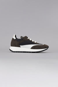 Multi Trainer in Suede and Nylon in color Grey/white by LITA, view 6
