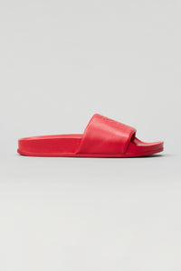 Logo Slide in Leather in color Red by LITA, view 6