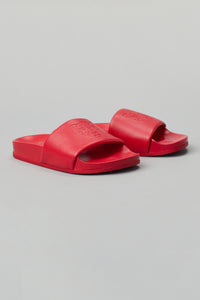 Logo Slide in Leather in color Red by LITA, view 7
