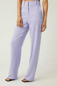 Spark Pant in Viscose Crepe in color Violet Tulip by LITA, view 2